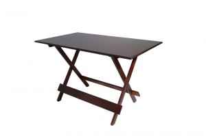 Mesa 120x70 Dobrável Imbuia - DG Móveis